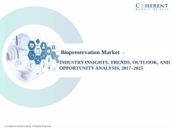 Biopreservation Market 