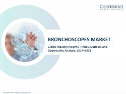 Bronchoscopes MarketBronchoscopes Market by product type, application, end-user - Opportunity Analysis, 2017–2025