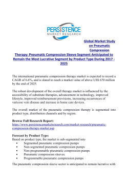 Pneumatic Compression Market Research Report 2017-2025