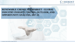 Renewable Chemicals Market - Global Industry Insights, Trends, Outlook, and Opportunity Analysis, 2017-25