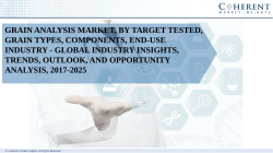 Grain Analysis Market, by Target Tested, Grain Types, Components, End-Use Industry - Global Industry Insights, Trends, Outlook, and Opportunity Analysis, 2017-2025