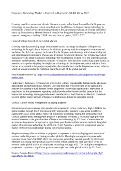Bioprocess Technology Market
