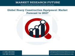 Heavy Construction Equipment Market Research Report - Forecast to 2027