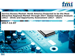 Service Bureau Market
