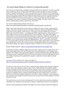 ECG devices Market(1)