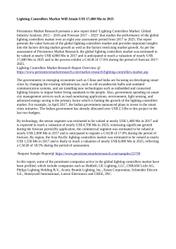 Lighting Controllers Market