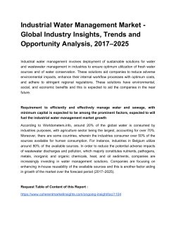 Industrial Water Management Market