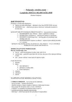 osnove pedagogije