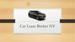 Car Lease Broker NY