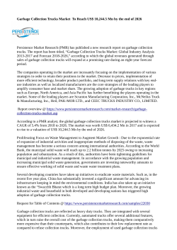 Garbage Collection Trucks Market