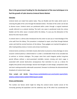 Latin America Ureteral Stents Market