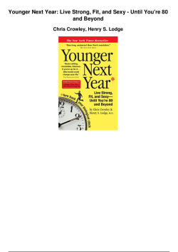 Younger Tomorrow PDF EBook Free Download