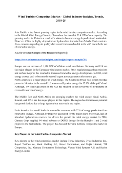 Wind Turbine Composites