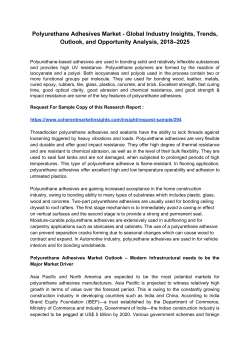 Polyurethane Adhesives