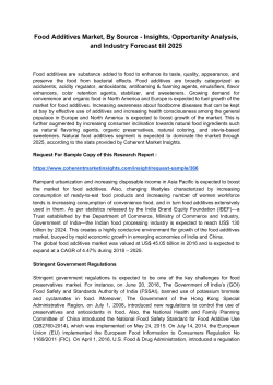Food Additives 