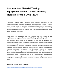 Construction Material Testing Equipment Market