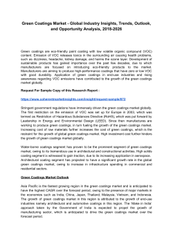 Green Coatings