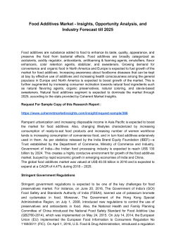 Food Additives