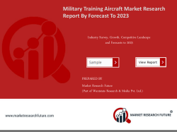 Military Training Aircraft Market Research Report – Global Forecast to 2023