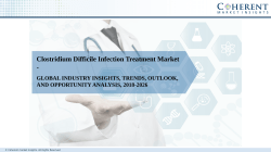 Clostridium Difficile Infection Treatment Market Growth, Size, Trends and Analysis, 2018-2026