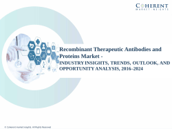 Recombinant Therapeutic Antibodies and Proteins Market 