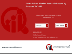 Global Smart Labels Market Research Report - Forecast to 2021