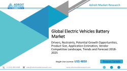 Electric Vehicles Battery Market Analysis, Size, Demand, Application, Technology Forecast to 2018-2025