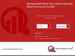 Biodegradable Mulch Films Market Research Report &ndash; Forecast to 2022