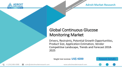 Global Continuous Glucose Monitoring Market Share 2018-2025