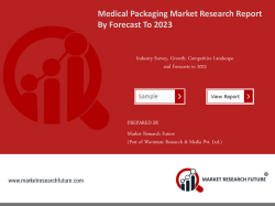 Medical Packaging Market Research Report - Global Forecast Till 2023