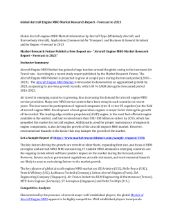 Aircraft Engine MRO Market