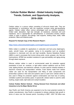 Cellular Rubber Market