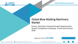 Global Blow Molding Machinery Market Size, Forecast Report 2025