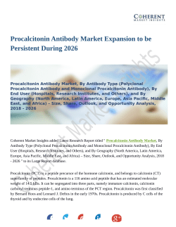 Procalcitonin Antibody Market Is Growing Exponentially In Order To Gain More Demand By 2026