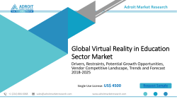 Virtual Reality in Education Sector Market 2019 
