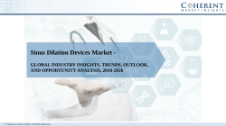Sinus Dilation Devices Market to Surpass US$ 5.7 Billion by 2026