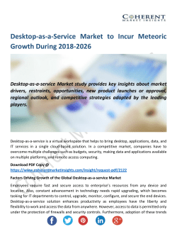 Desktop-as-a-Service Market 