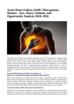 Acute Heart Failure (AHF) Therapeutics Market