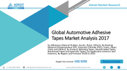 Automotive Adhesive Tapes Market 2019