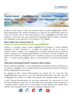 Peptide-Based Gastrointestinal Disorders Therapeutics Market