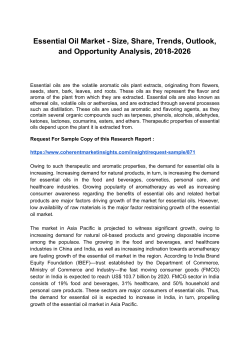 Essential Oil Market 