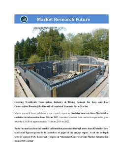 insulated concrete form market