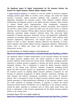 Digital Insurance Platform Market