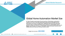Home Automation Market: Global Industry Report 2019