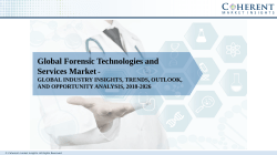 Global Forensic Technologies and Services Market
