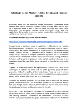 Petroleum Resins Market 