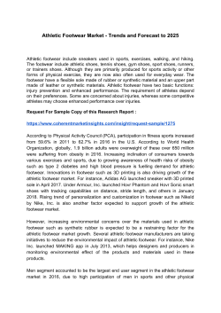 Athletic Footwear Market