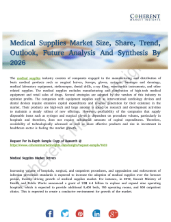 Medical Supplies Market Opportunities And Drivers Forecast 2026