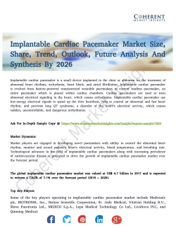 Implantable Cardiac Pacemaker Market Structure And Landscape Development 2026