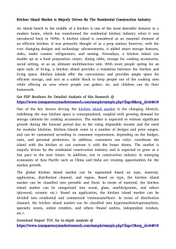 Kitchen Island Market